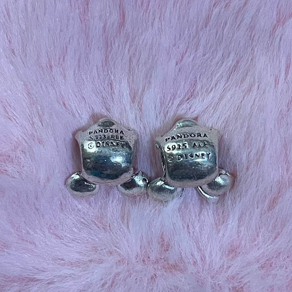Mickey Minnie Mouse Charm Set - Picture 2 of 2